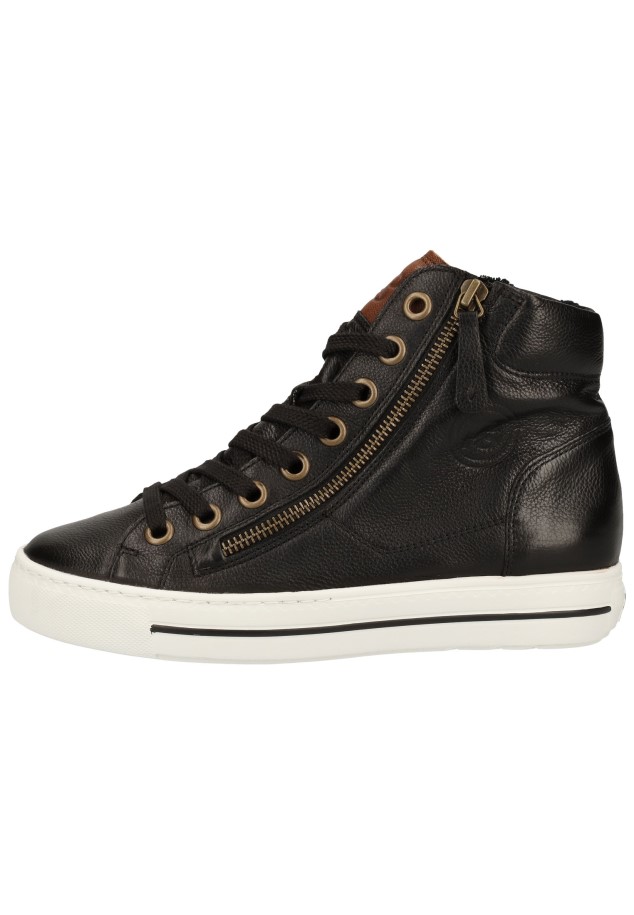Gabor Black High-Top Trainers