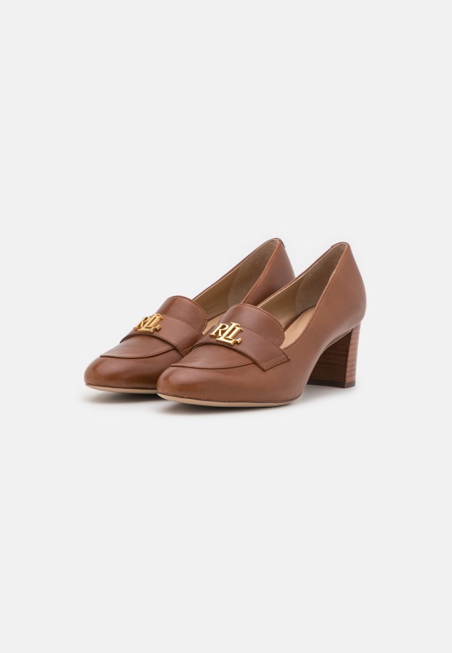 Gabor Deep Saddle Tan/Dark Natural Brendi - Classic Heels