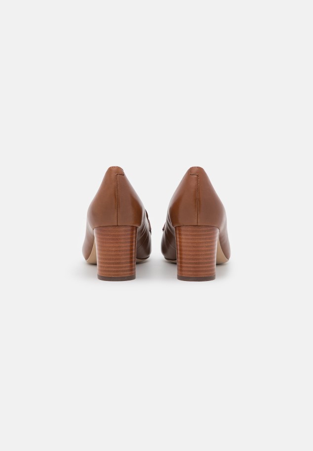 Gabor Deep Saddle Tan/Dark Natural Brendi - Classic Heels