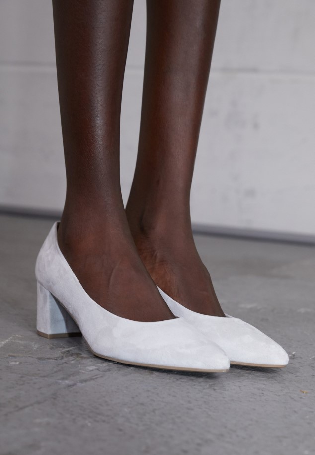 Gabor Light Grey Classic Heels