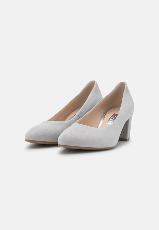 Gabor Light Grey Classic Heels
