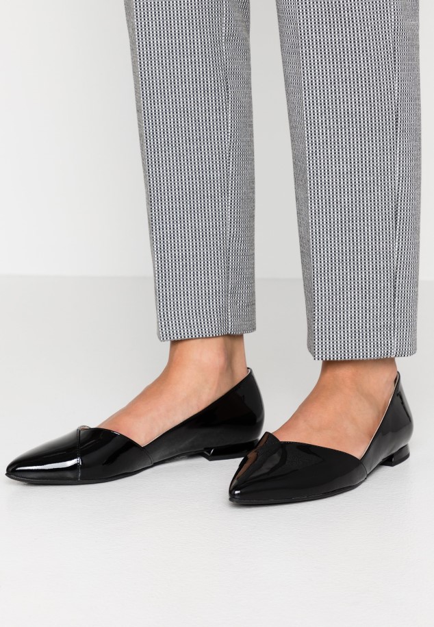 Gabor Black Ballet Pumps