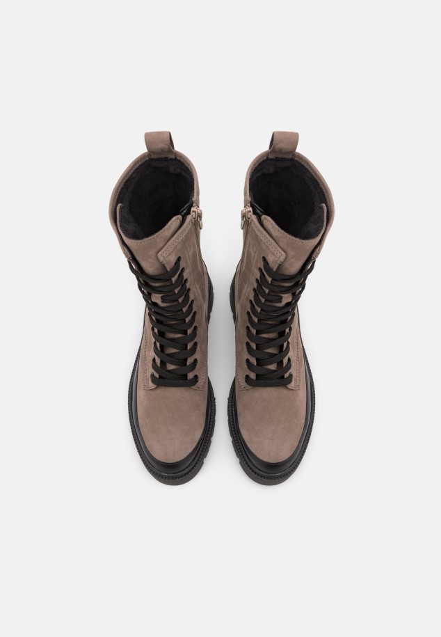 Gabor Fango Lace-Up Ankle Boots