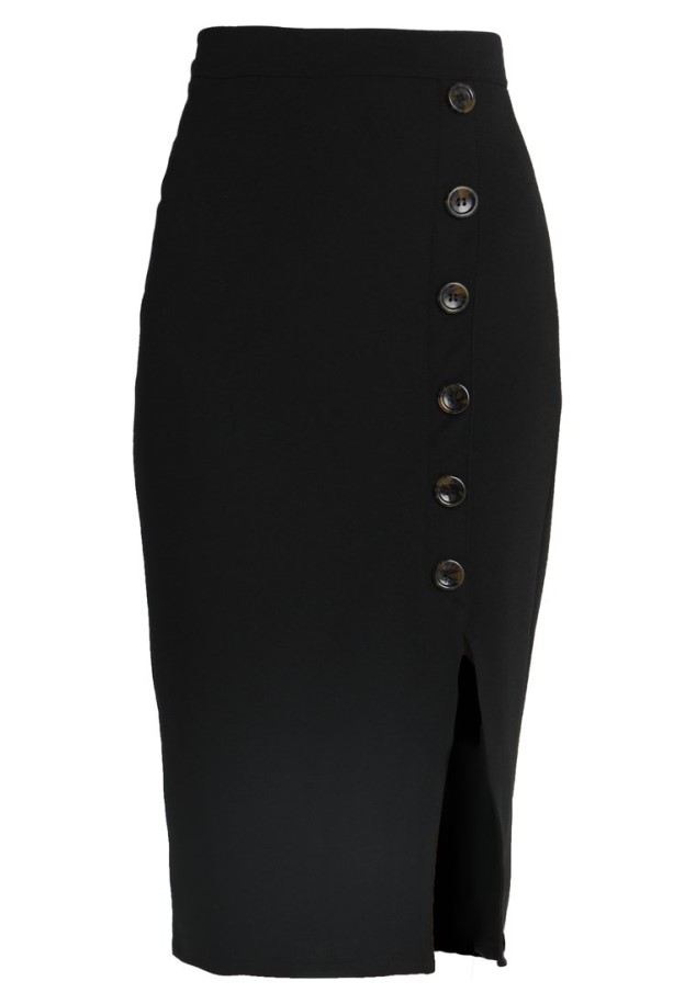 Black Gabor Leather - Classic Heels