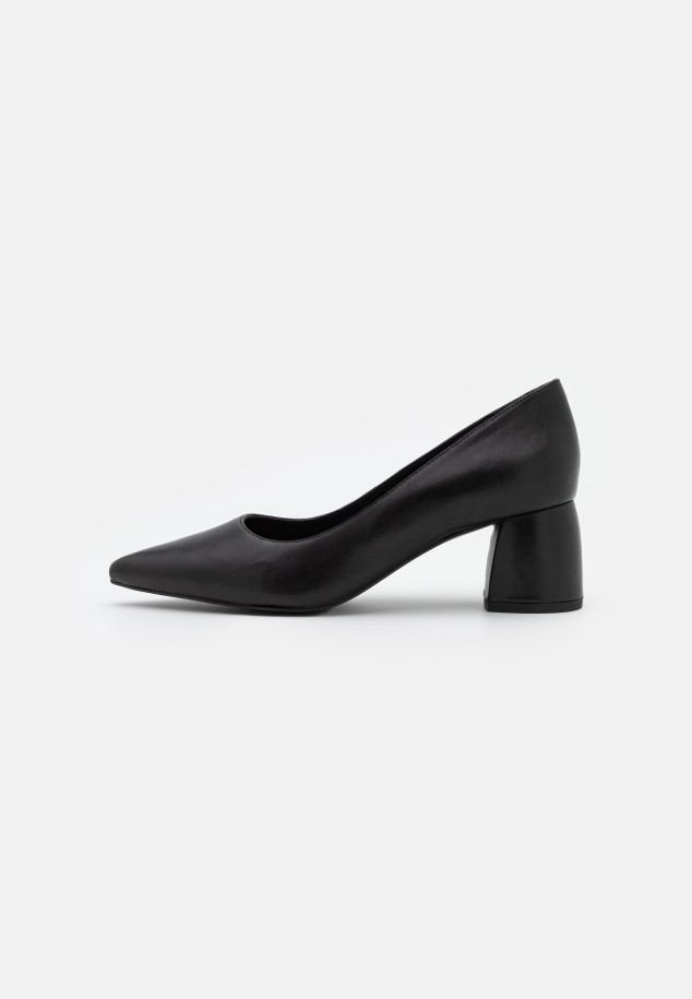 Black Gabor Leather - Classic Heels