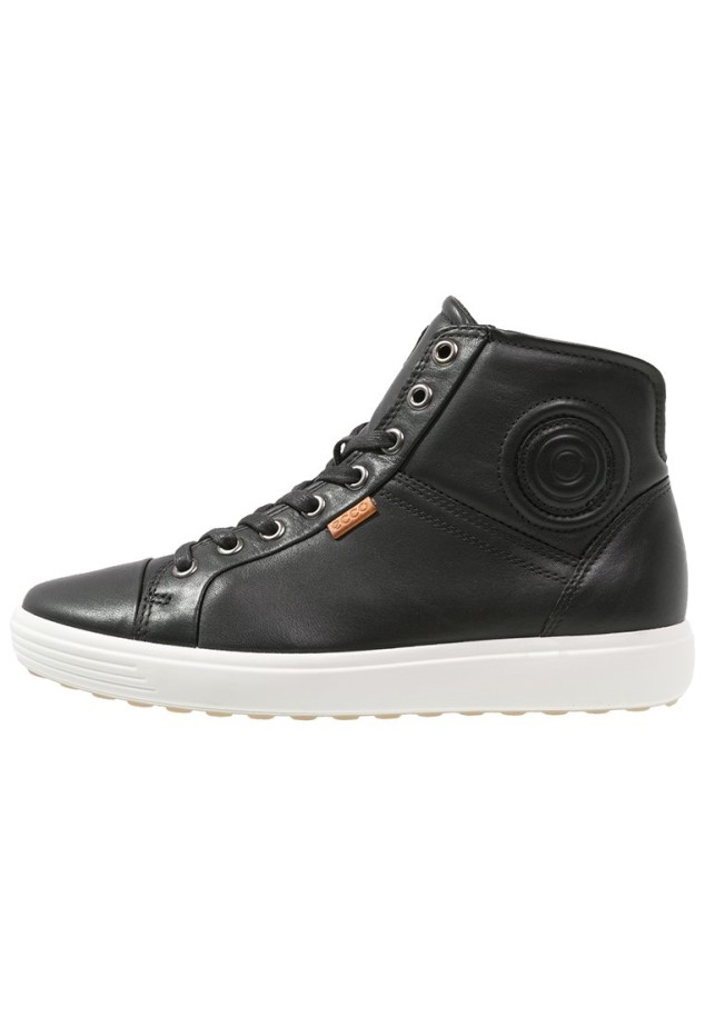 Gabor Dark Brown High-Top Trainers